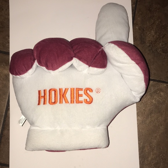 Pre-Owned VT Hokie #1 Fan Hand - Picture 4 of 9